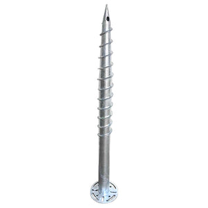 Photovoltaic Solar System Accessory Kelinna Ground Screw 1200 With Flange