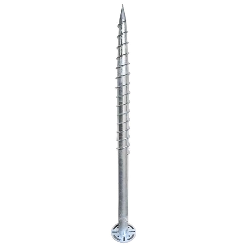 Kelinna Solar Steel Mounting Structure Foundation Helical Ground Screw Pile Anchors 1600