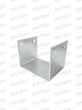 U-shaped profile - no groove - hot-dip galvanized