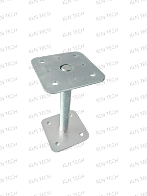 Bolt column bracket - with nut - galvanized