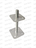 Adjustable bolt column bracket - galvanized